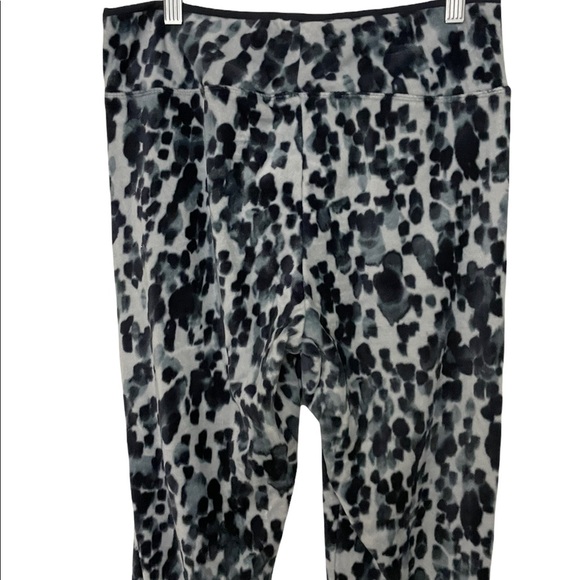 Cuddl duds double plush velor camouflage pull on pants size large black … - Picture 7 of 10